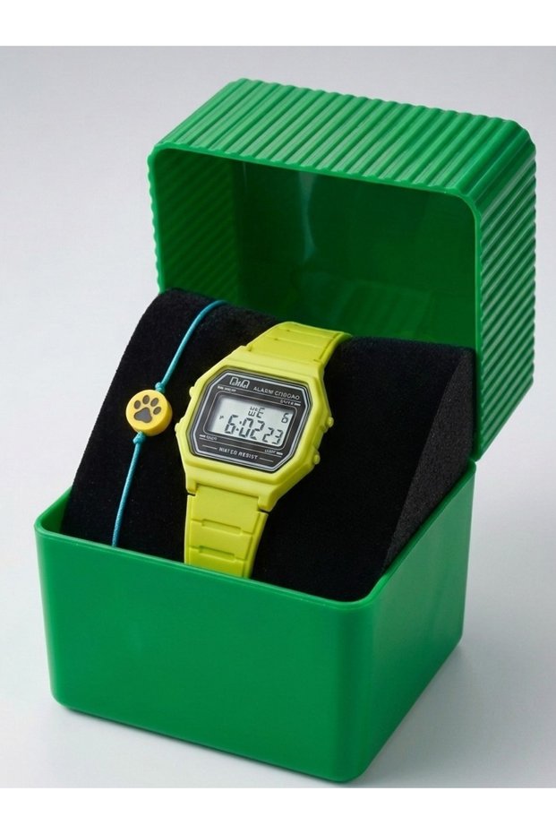 By Citizen Water Resistant Boy's Watch with Bracelet and Box - Silicone Band M173J040Y