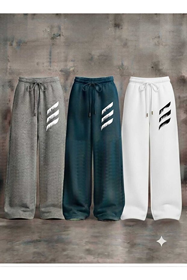 Bagi Kalın Women's and Men's Winter Tracksuit 3-Piece Set