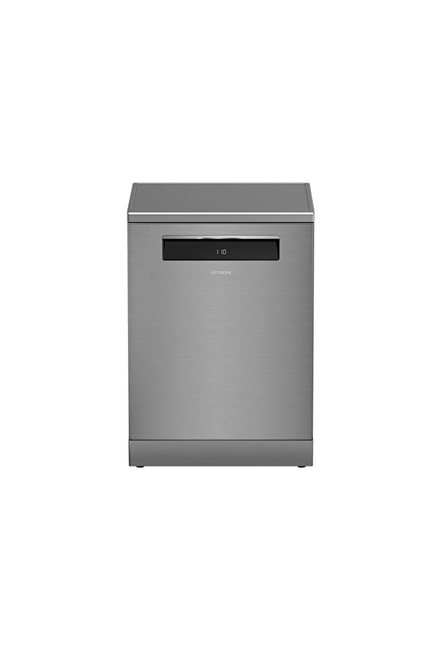 غسالة أطباق، سعة 16 مكان، 8 برامج، لون فضي، طراز HDF-F168CV(X)