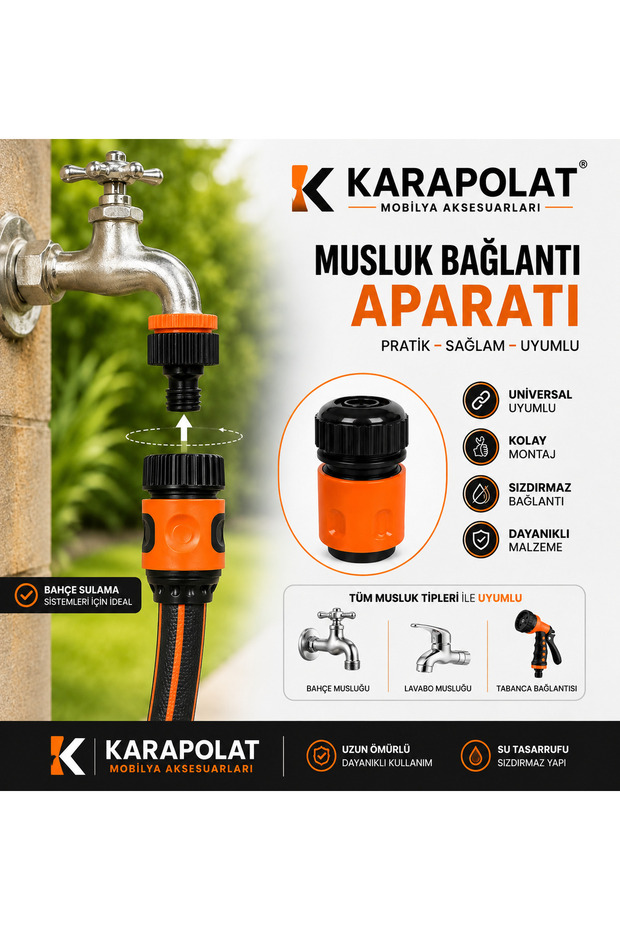 Faucet Connection Apparatus Universal Hose Connector Garden Irrigation Hose Connection Adapter