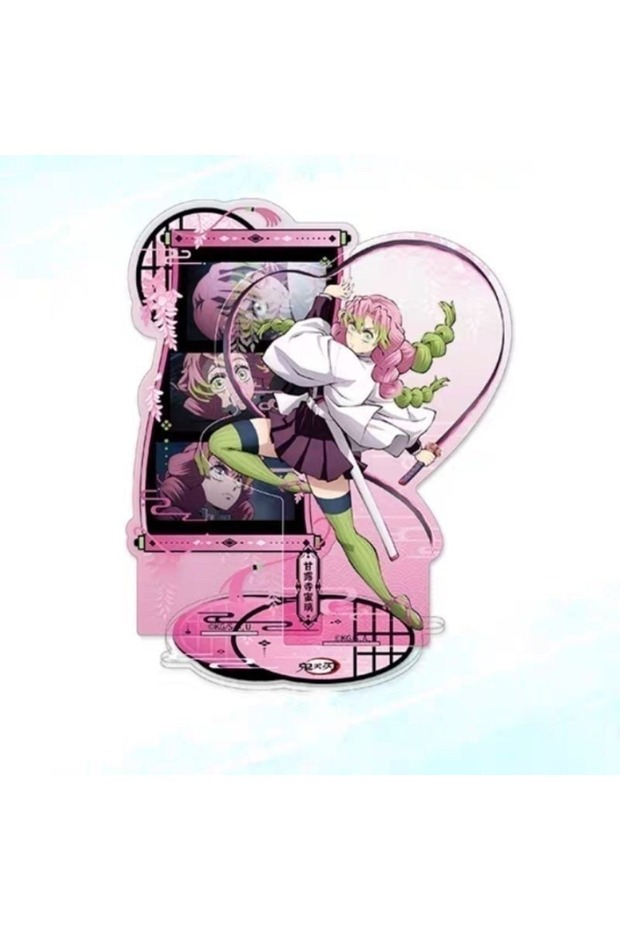 Bandai B New Demon Slayer peripheral double-insert cute cartoon standee Kanroji Mitsuri Tokitou Muic