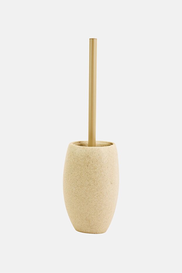 Inox Resin Toilete Brush, Beige