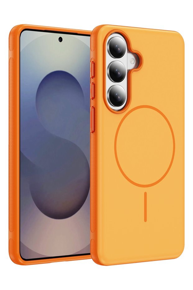 Galaxy S25 Fe Neksa Magneticsave Cover Compatible with Samsung - Orange