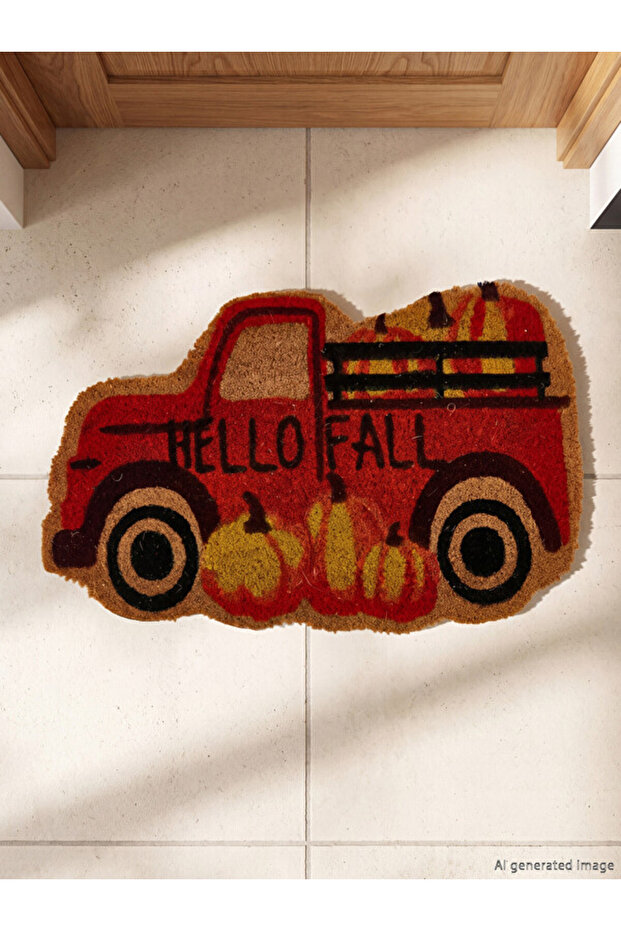 I Hello Text Printed Door Mat from Freezen Store 40X60 cm