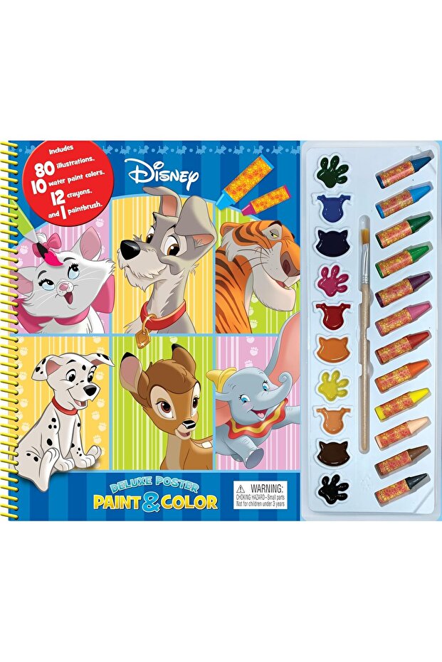 DISNEY ANIMALS CLASSICS DELUXE POSTER PAINT