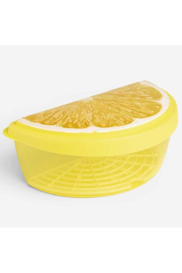 Lemon Pattern Storage Container 30x16x11.5cm