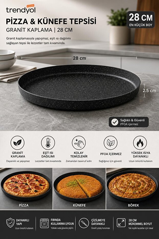 Granit Pizza & Künefe Tepsisi