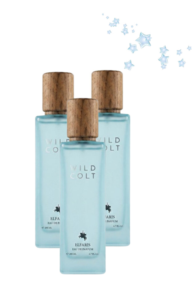 عطر وايلد كولت 3 قطع 200 مل