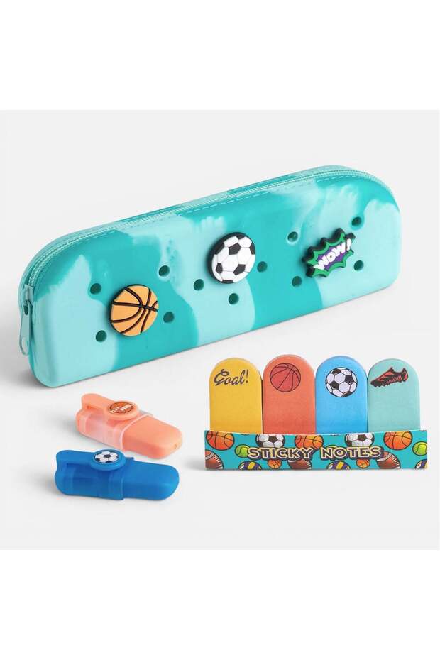 Patterned Pattern Marker & Notepad Pencil Set