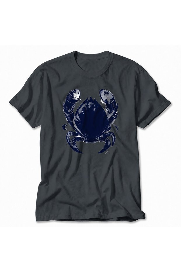Women's Cancer Zodiac Moon Cycle Design - Smoked