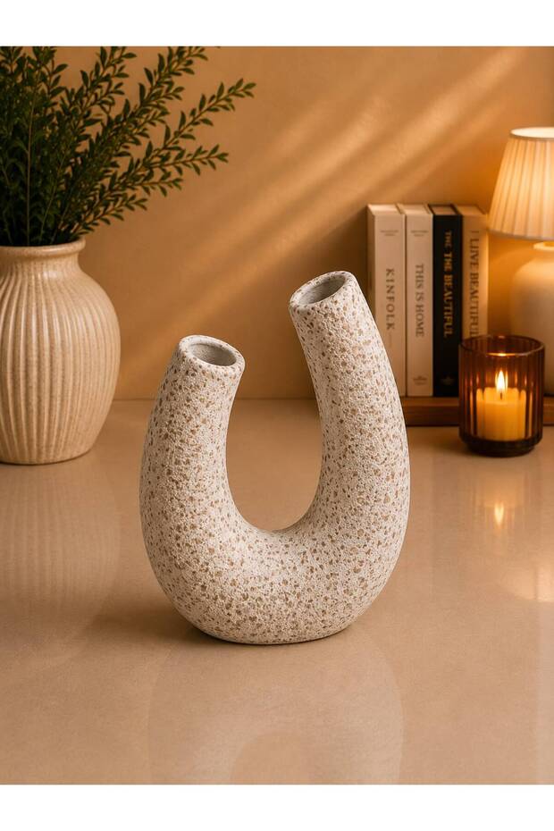 Ceramic Rose Vases