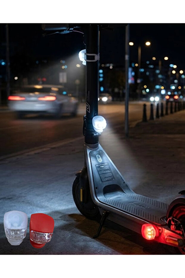 Bicycle Safety Light Set of 2 Powerful Led Lights