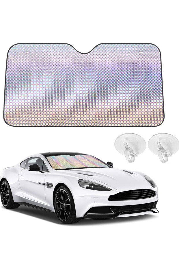 Car Windshield Sun Shade, Essential Summer Car Window Shades, Interior Car Accessories for Sunshade, Practical Car Visor Extender Sun Blocker, Car Sun Shade for Window