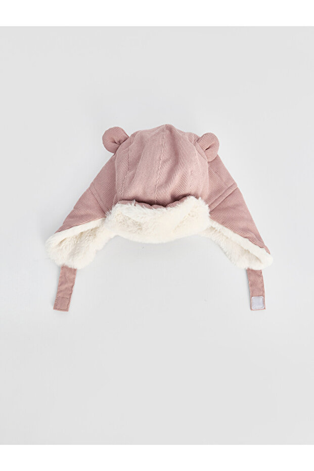 Plush Lined Baby Girl Beanie (W6)