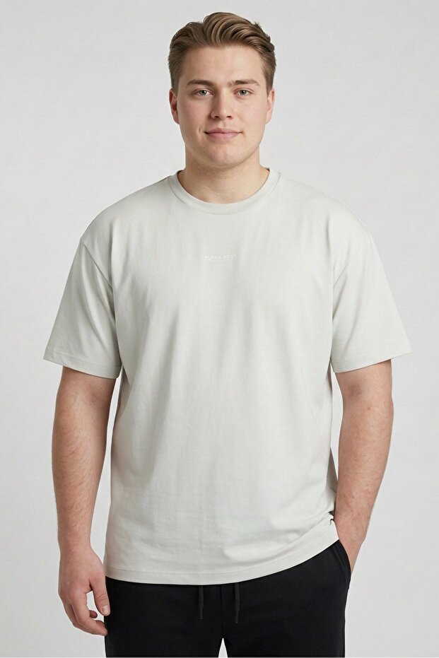 Men Relaxed Fit Short Sleeve Outdoor T-Shirt, Mint