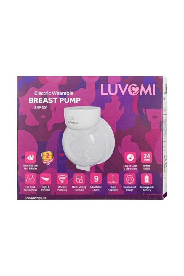 ELECTRIC WEARABLE BREAST PUMP BRP-301