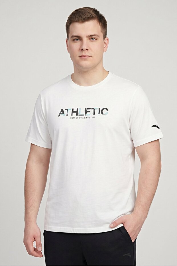 Men Regular Fit Short Sleeve Outdoor T-Shirt, White