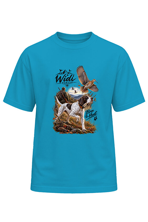 Collection Premium Hunting Pointer Printed Outdoor T-Shirt