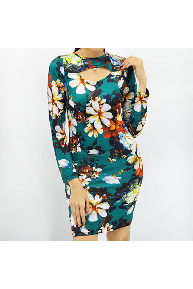 Women's Floral Mini Dress