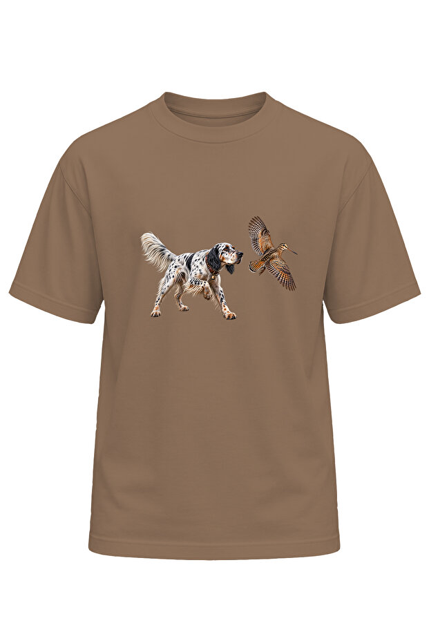 Chulluk and Setter Drawing Printed Outdoor Premium T-Shirt