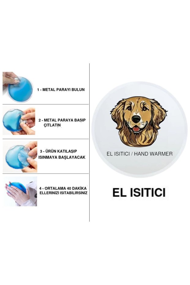 Sia Brown Dog Pocket Heater, Hand Warmer, Hot Water Bag Pvc 10X9,5Cm