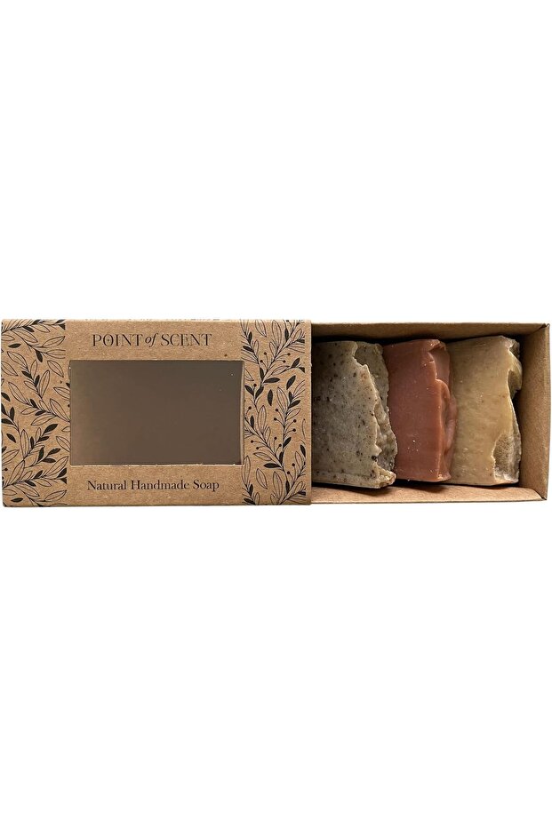 Natural Soap Bar pack 3×100g (assorted scents)