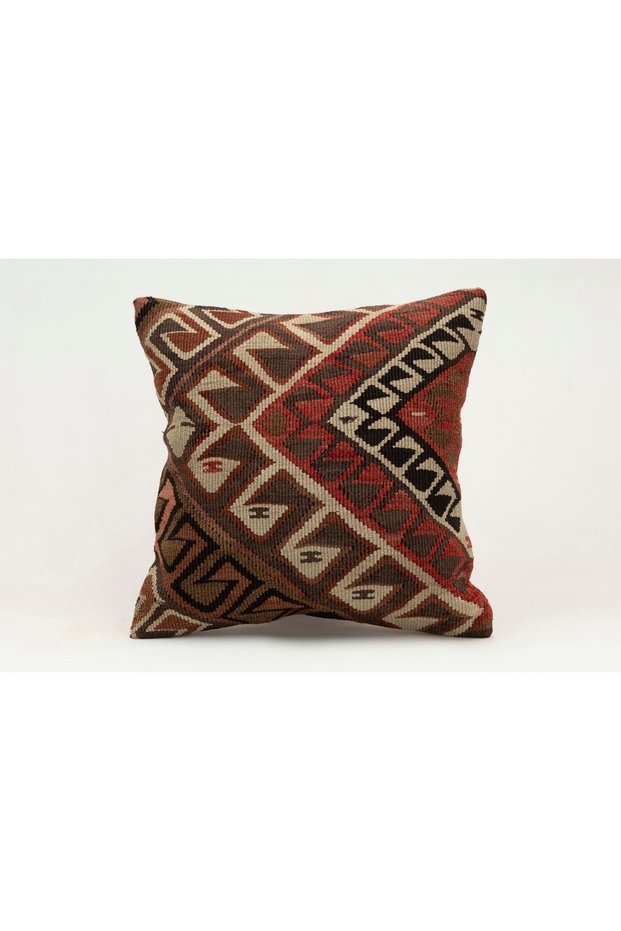 Handmade Old Kilim Rug Vintage Made in the 1930S, 1940S, 40X40 cm