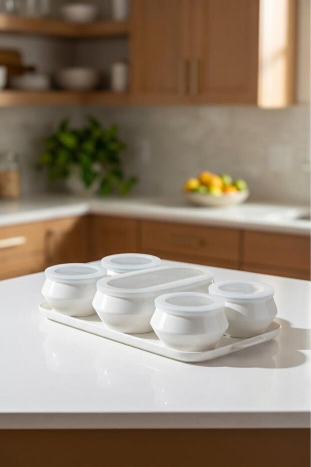 Jovi Breakfast Set with Tray 6 Pieces