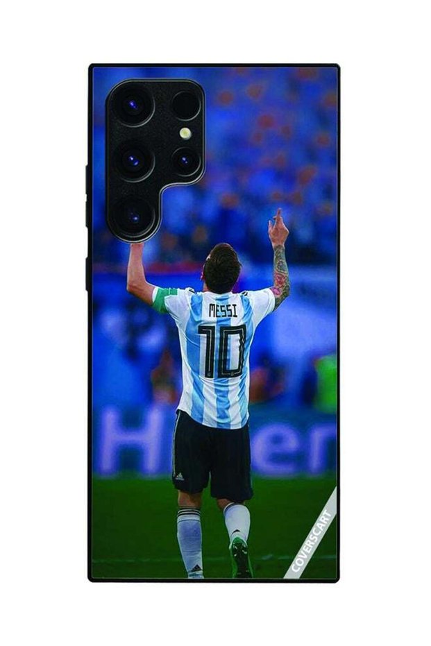 Protective Case Cover For Samsung Galaxy S25 Ultra Messi Design Multicolour
