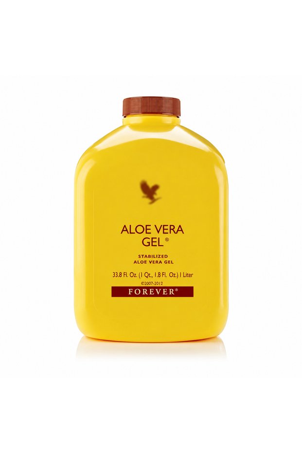 Aloe Vera Gel 1 Liter, Stabilized Aloe Vera Gel, Soothing & Moisturizing Gel for Skin Care, Daily Face & Body Care
