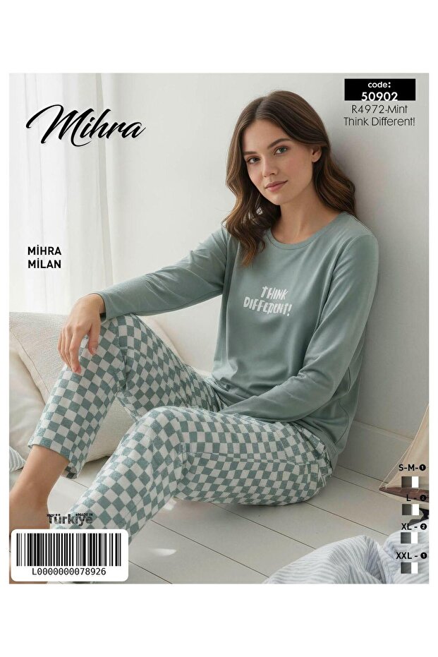 Long Sleeve Milan Fabric Pajama Set