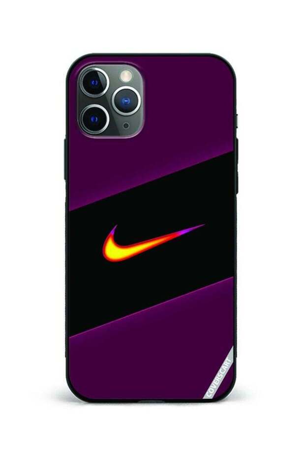 Protective Case Cover For Apple iPhone 11 Pro Max Nike Design Multicolour