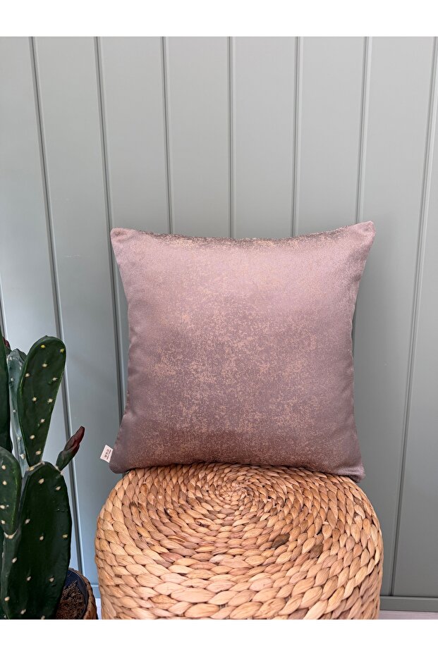 Bronze Living Room Throw Pillow Cover