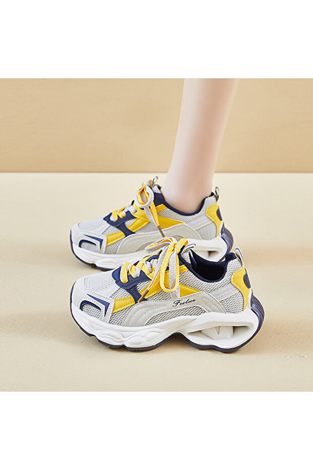 Women's Cutout Mesh Sneakers