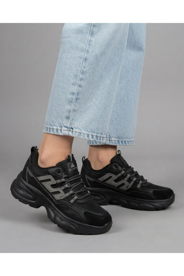 Women's platform high sole daily sneaker sports shoes