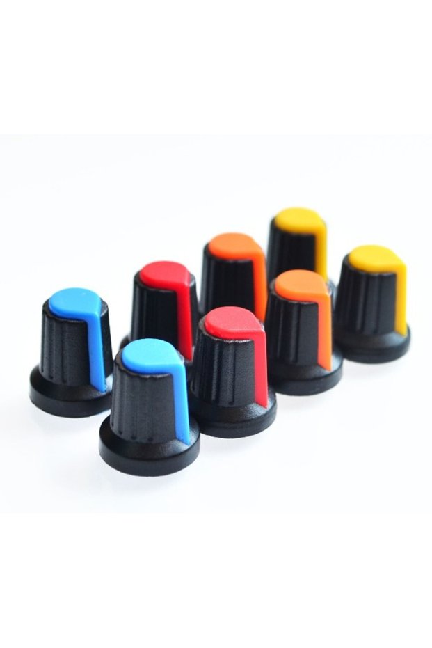 Potentiometer or encoder cover/knob Color: Red