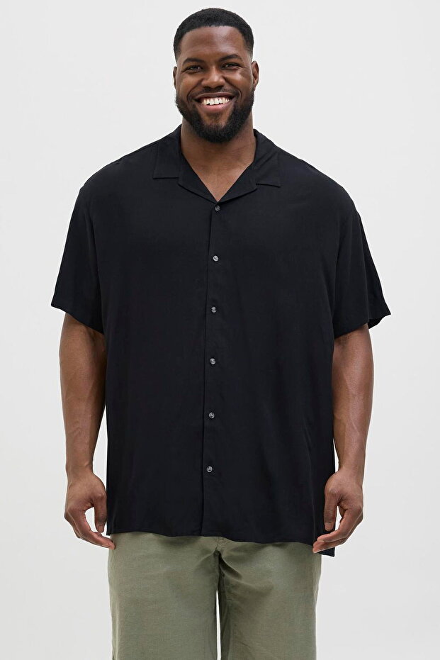 Plus Size Short Sleeve Shirt - Jeff