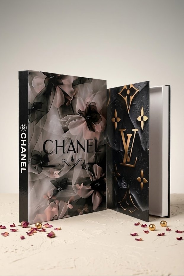 Cchanell&Louis Magazine Book Decorative Box Home Decoration