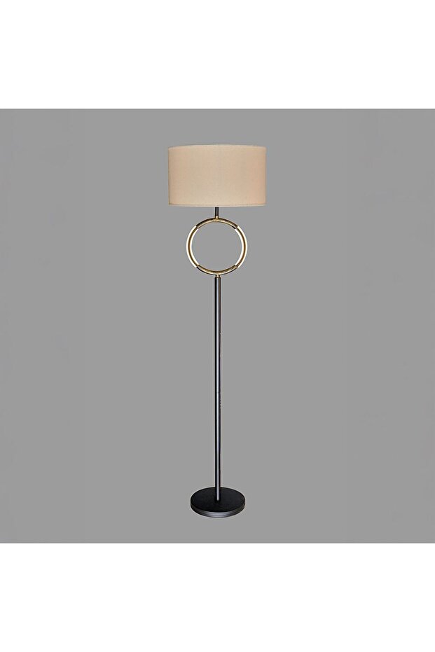 Fidel Metal Floor Lamps With LED Lights And E27 Bulb -150Cm