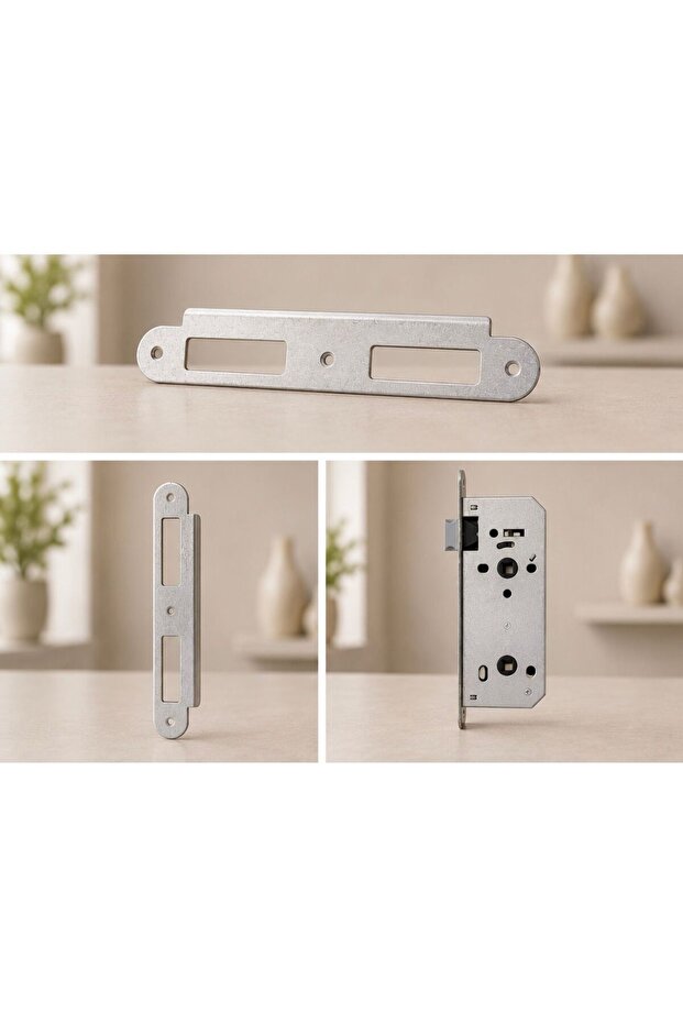 Krom Wc Door Lock 40 mm / 40X23Mm