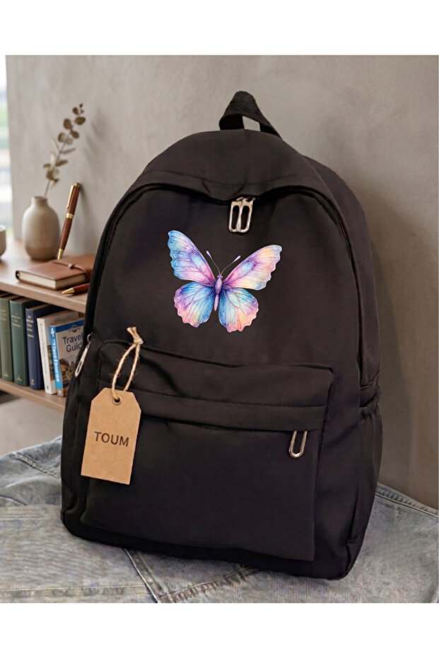 Butterfly Printed School, Tutoring, Course Backpack