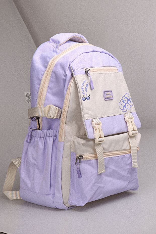 Large Volume Multi-Compartment Daily Backpack - 26O 7370