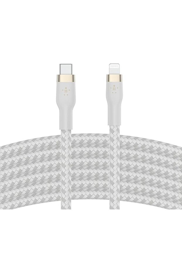 كيبل بوست تشارج برو فليكس لايتنينج مضفر USB من النوع C (3 متر/ 10 قدم)، شحن سريع 20 واط، معتمد من اب