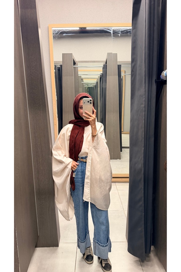 Asimetrik bluz (dihee.co)