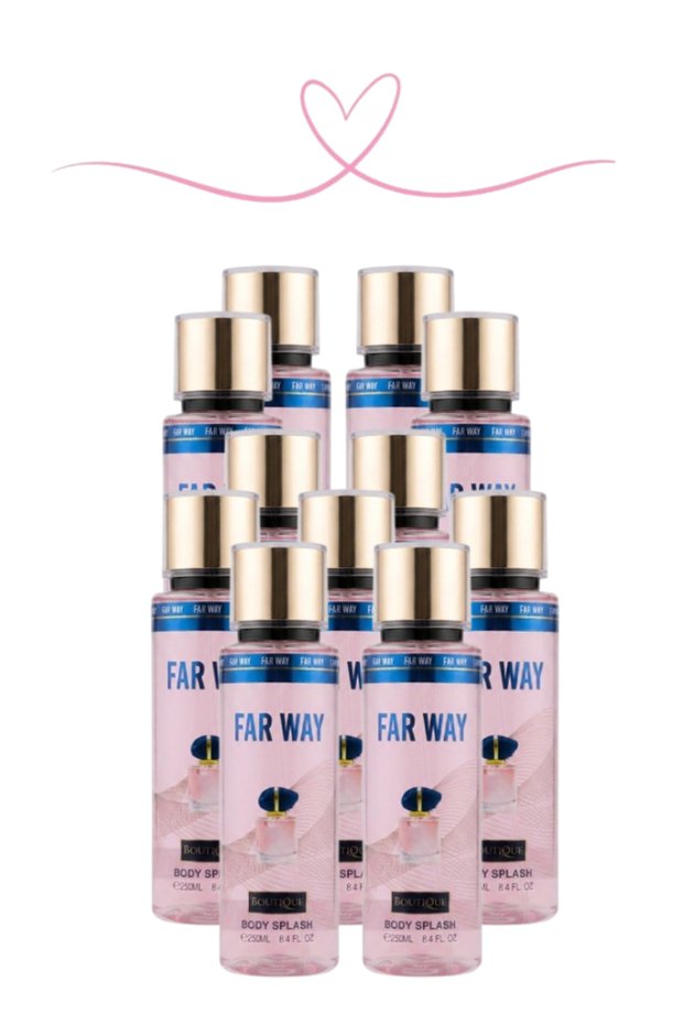 11 قطعة Far Way بخاخ معطر للجسم 250 مل