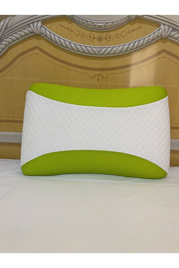 ® Aloe Vera Infused Memory Foam Pillow With Removable Cover - Hypoallergenic & Breathable- 60x40x12cm