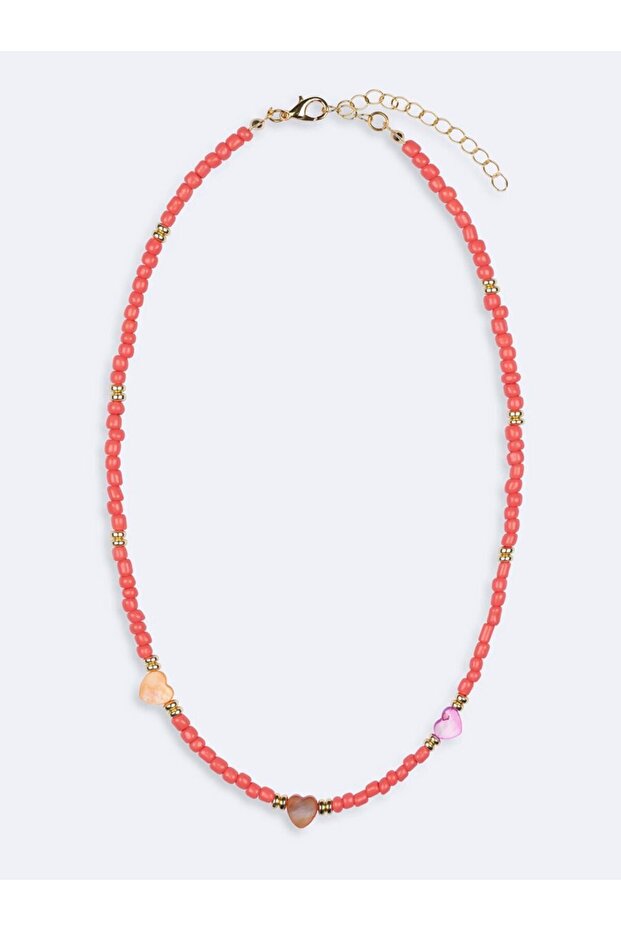Red Beaded Necklace