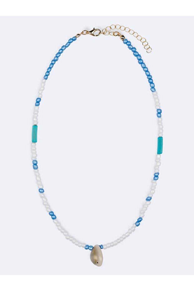 Blue Beaded Necklace