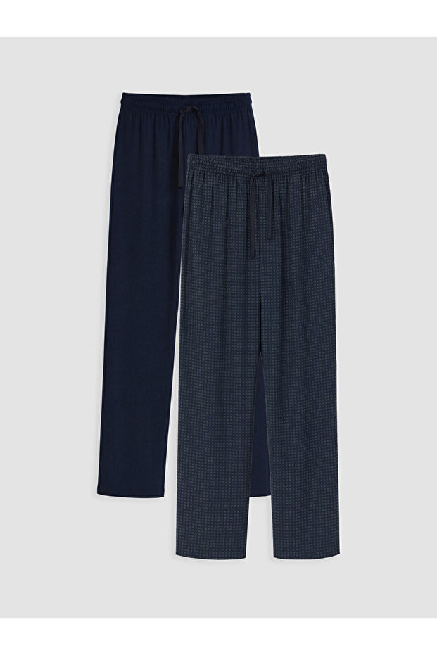 Standard Fit Men's Pajama Bottoms 2-Pack for Style Seekers by Uzg Store