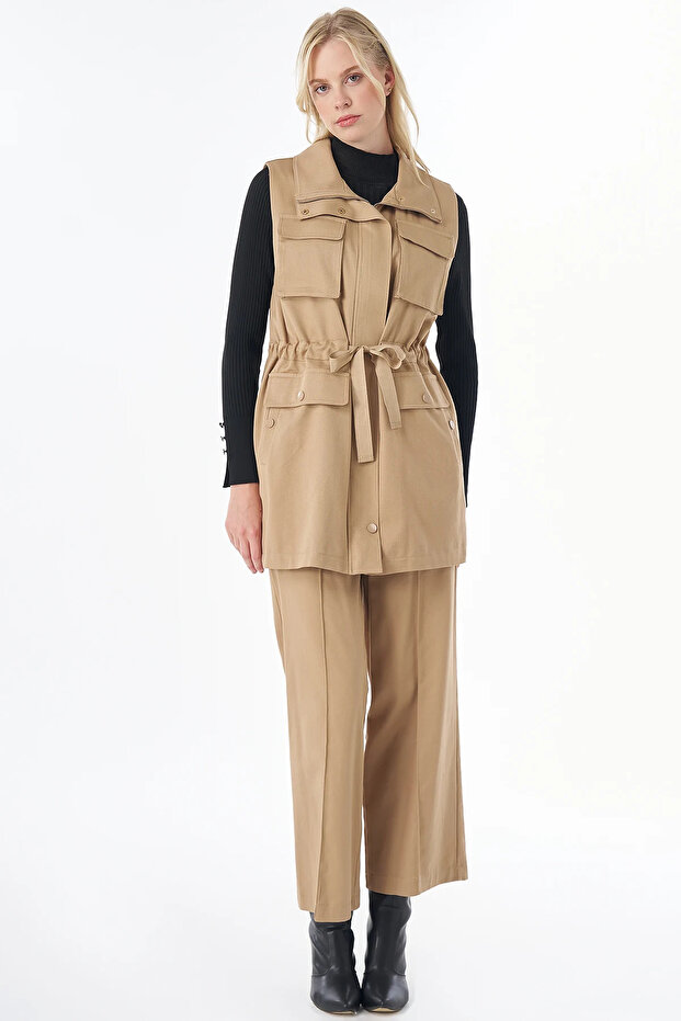 Grogren Tie-Down Double Suit Beige